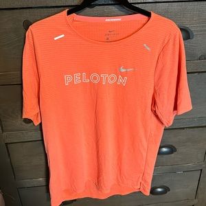 Nike Peloton Men’s running shirt LARGE Dry Fit
